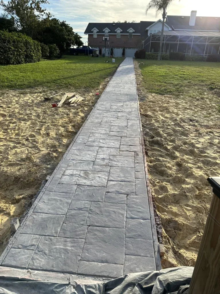 decorative stamped concrete Brooksville FL